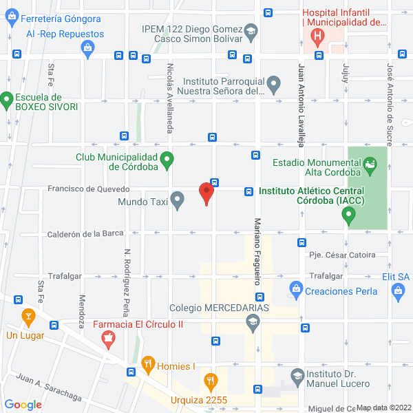 Map of Asociacion Propietarios de Automotores