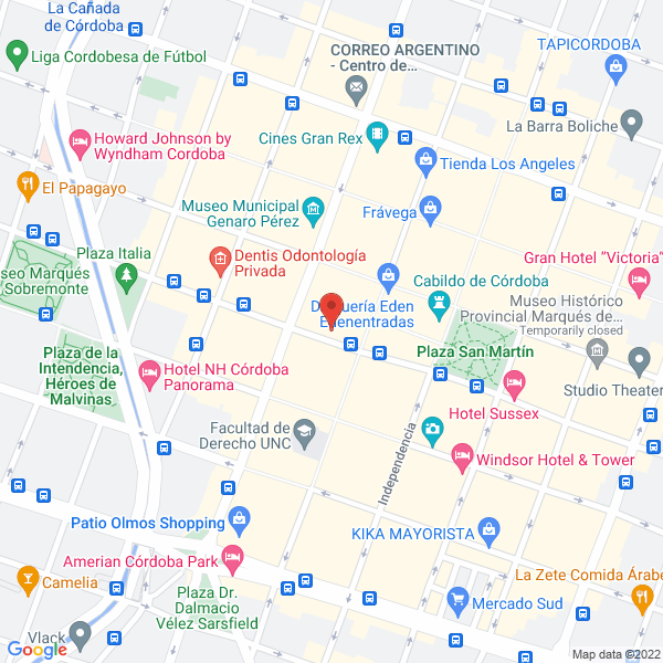 Map of Asociacion Civil Hombre Nuevo