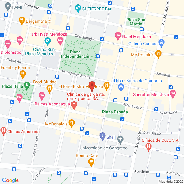 Map of Acuerdo Negocios Inmobiliarios