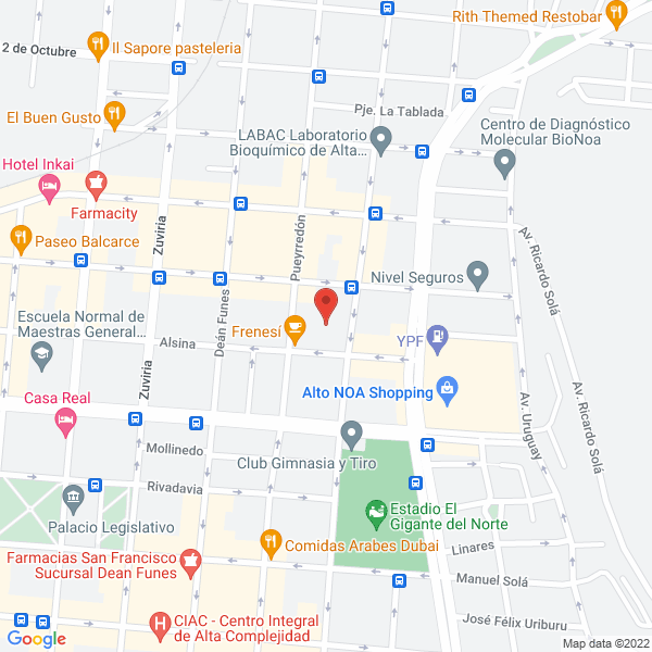 Map of Despensa Fabiana