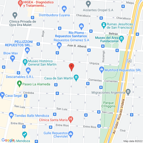 Map of La Picada.Com