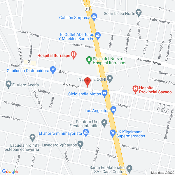 Map of Almiron