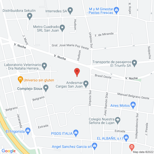 Map of Almacen Clarita