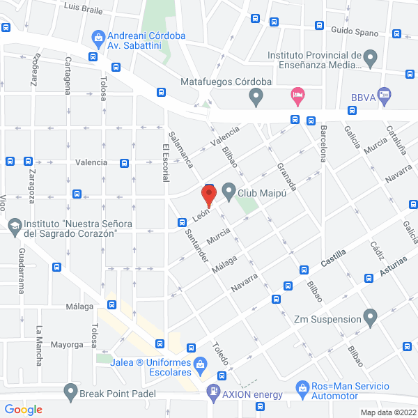 Map of El Bizcocho