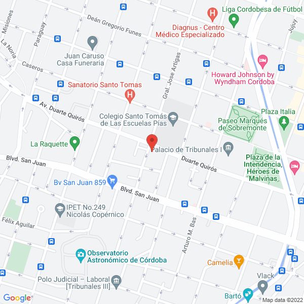 Map of Estudio Juridico Marcelo Buschiazzo