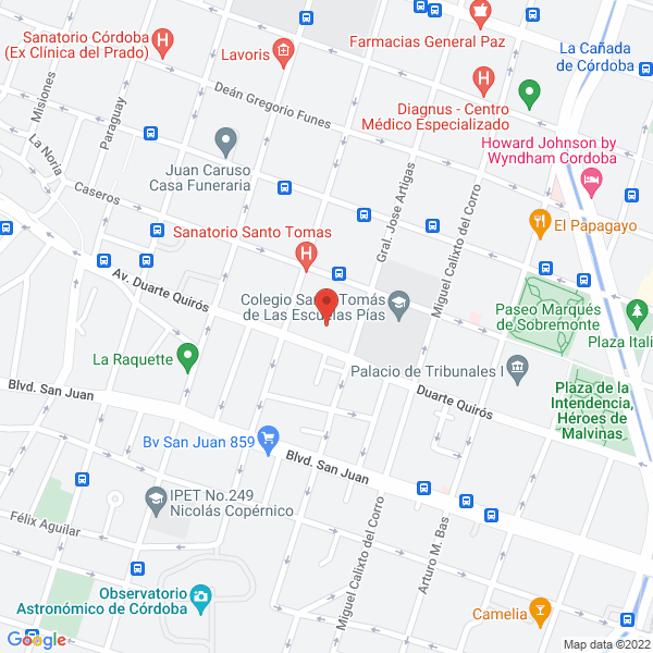 Map of Euclides Nicolas Rivera y Asociados