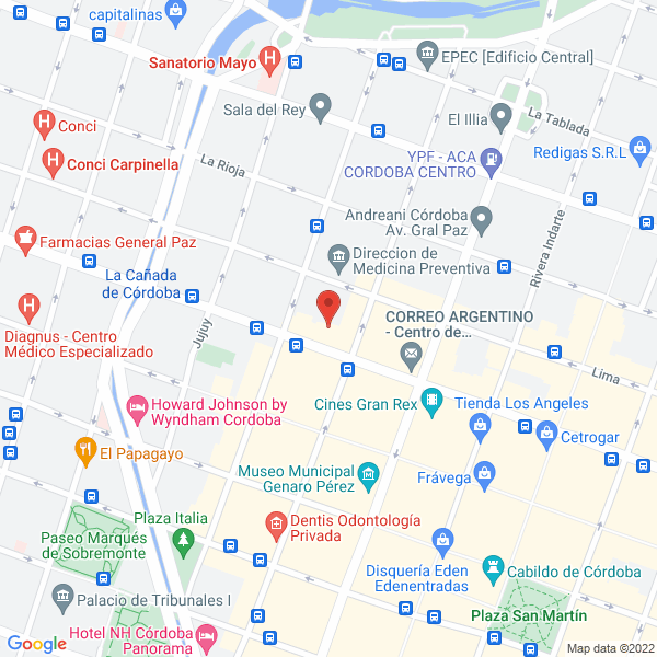 Map of Estudio Juridico Lm & u
