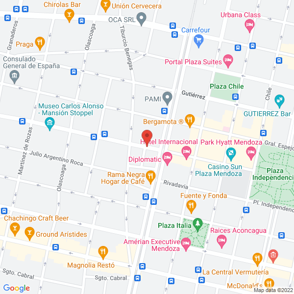Map of Alvarez Resburgo & Asociados - Abogados