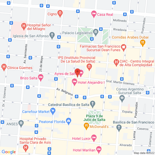 Map of Ruiz Natalia