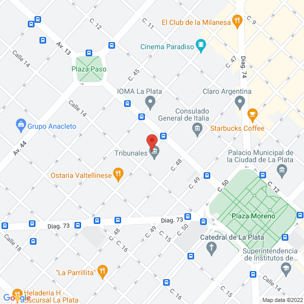 Map of Claudia Mentasti