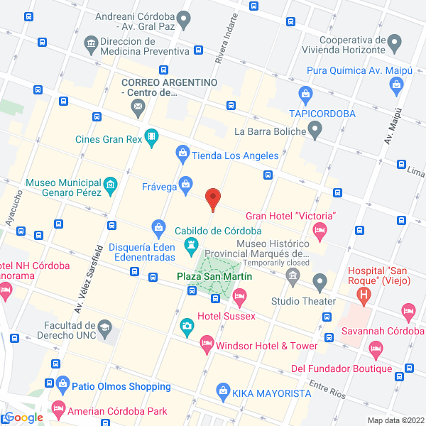 Map of Kinen Jorge Luis - Abogados