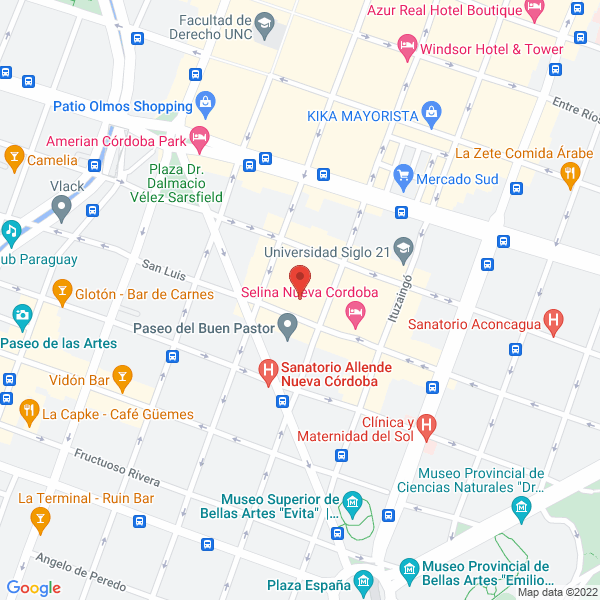 Map of Federico Sebastian y Asociados