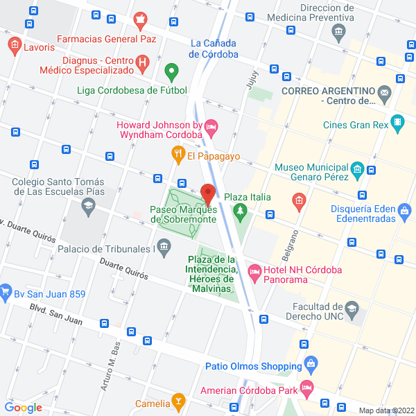 Map of Vega Jorge a