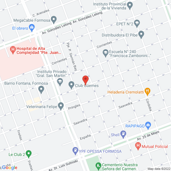 Map of La Rotonda SRL