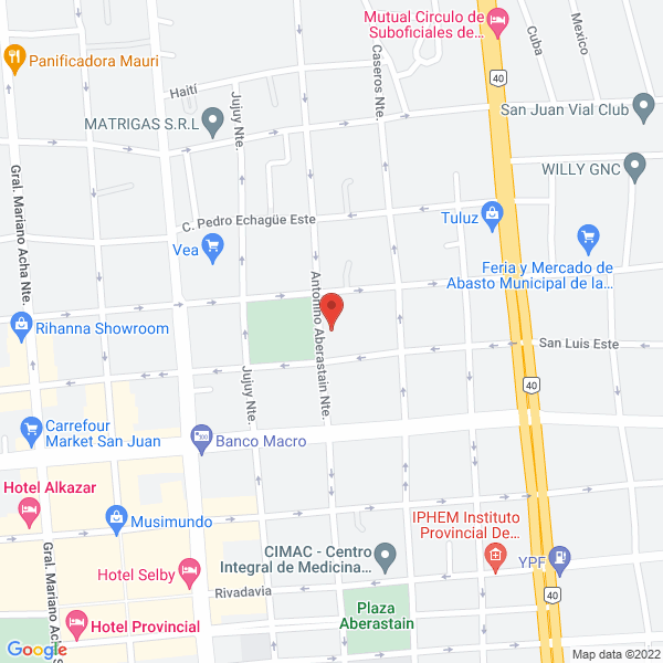 Map of Diaz Mario Enrique