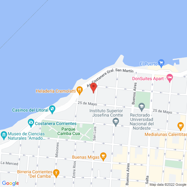 Map of Pablo N Buompadre