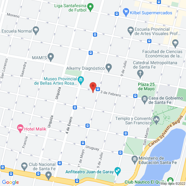 Map of Estudio Viel y Asociados
