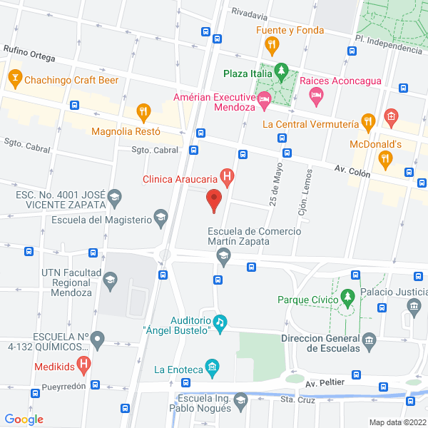 Map of Parellada & Asociados