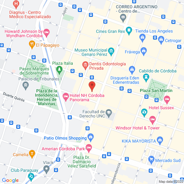 Map of Mariconde Oscar y Mariconde Pablo