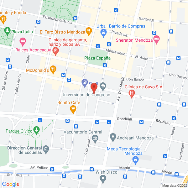 Map of Estudio Simon & Asoc Abogados