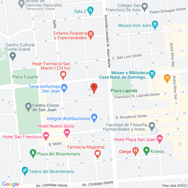 Map of Villalonga Silvia B