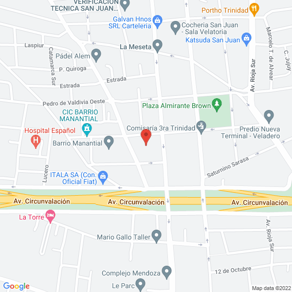 Map of Massara Horacio V