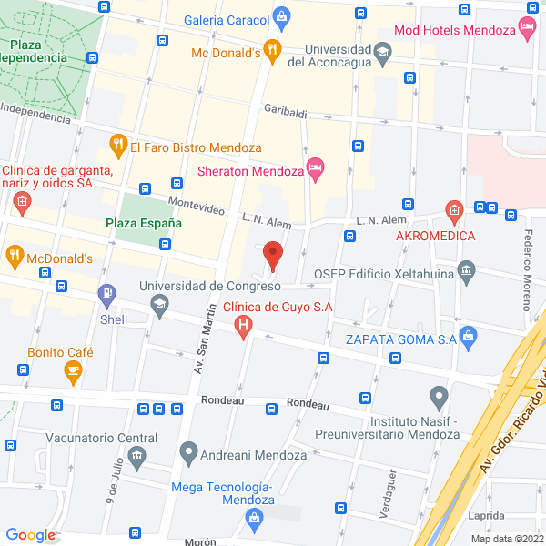 Map of Carrer Maria T