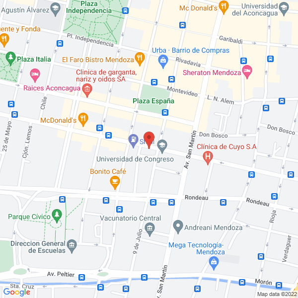Map of Gonzalez Videla Raquel