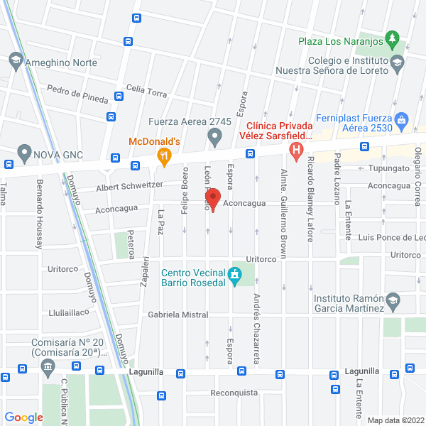 Map of Dr. Perez Meccico