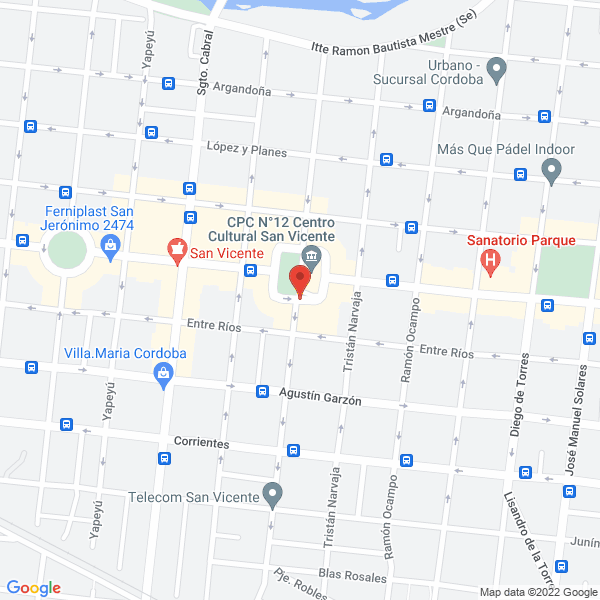 Map of Abogada Avila Patricia Civil - Comercial - Familiar