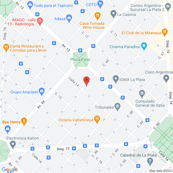 Map of Lavigne Roberto H