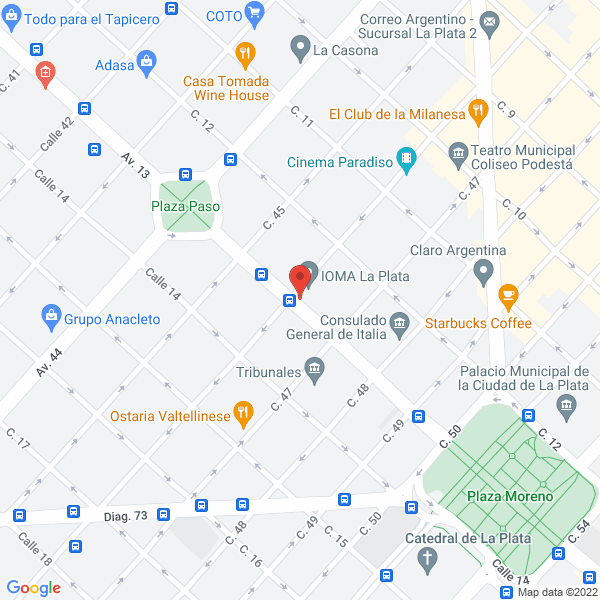 Map of Jose L Alardi