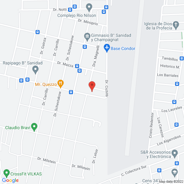 Map of Sendra Vicenta N R