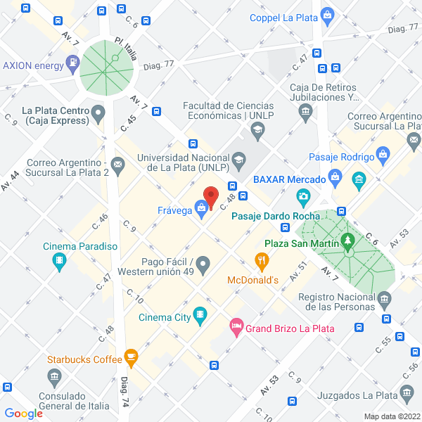 Map of Dos Santos Carlos R