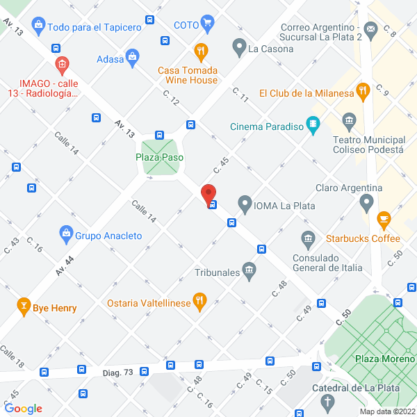 Map of Tucci Marcelo G