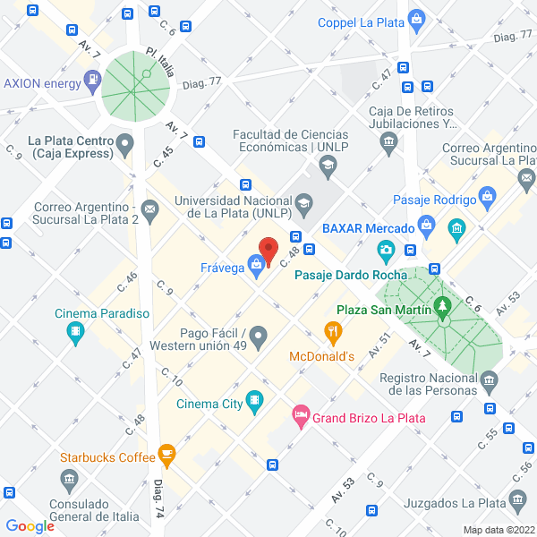 Map of Rives Enrique a