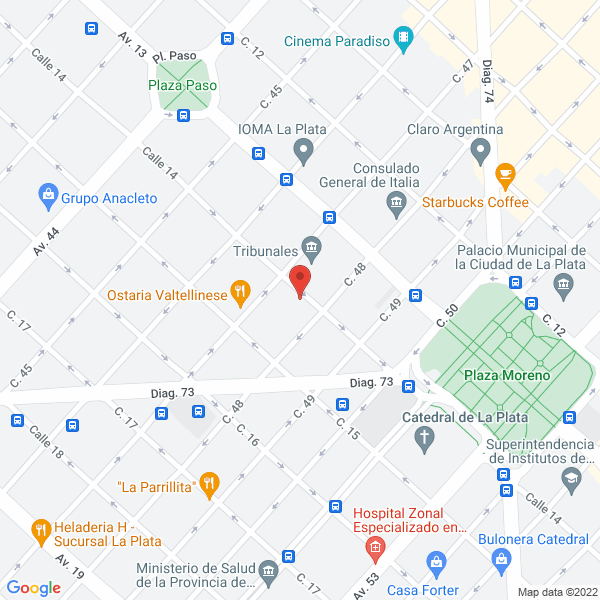 Map of Gasparri Renato