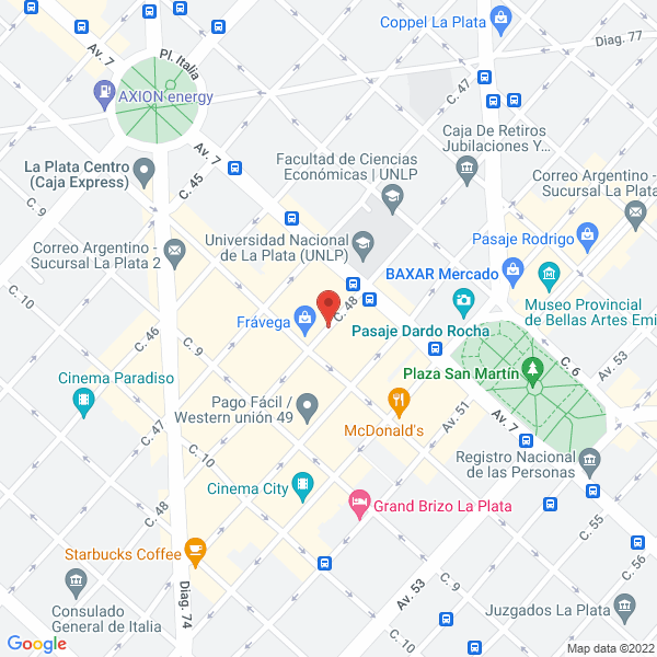 Map of Salas Raul J M