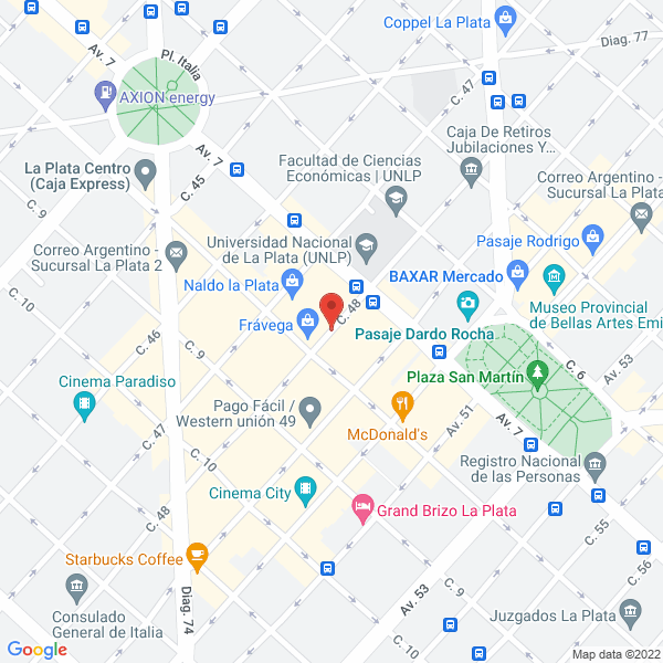 Map of De Lisio Claudia e