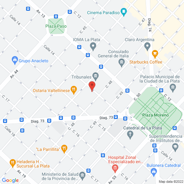Map of Lombardo Oscar a