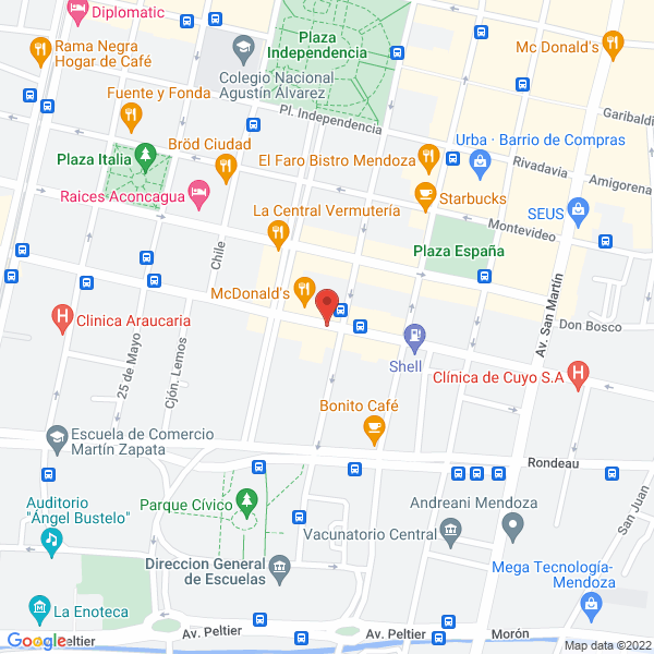 Map of Portabella Roberto - Escribano Portabella Clara - Abogada