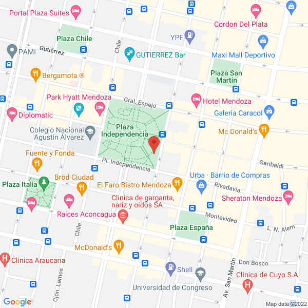 Map of Sandra Romano