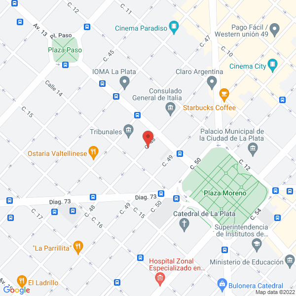 Map of Irazusta Mario - Abogado