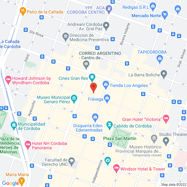 Map of Juan Mooney