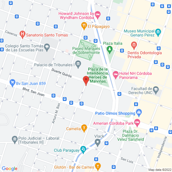 Map of Estudio Juridico Marcelo Brito & Asociados