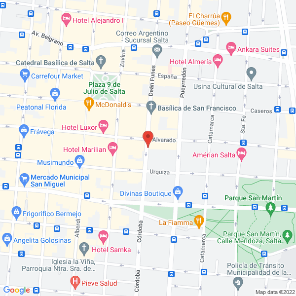 Map of Monica C Soruco