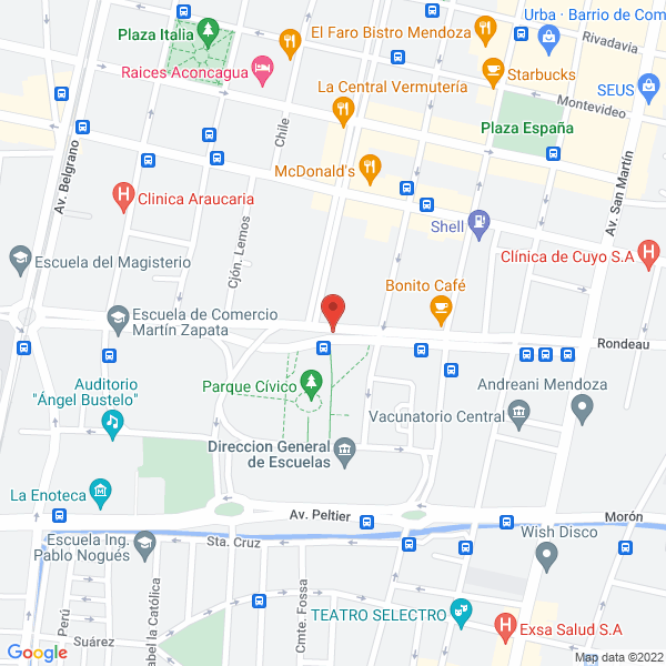Map of Godoy Lemos Mariano - Pedrosa Hugo Fabian - Abogados