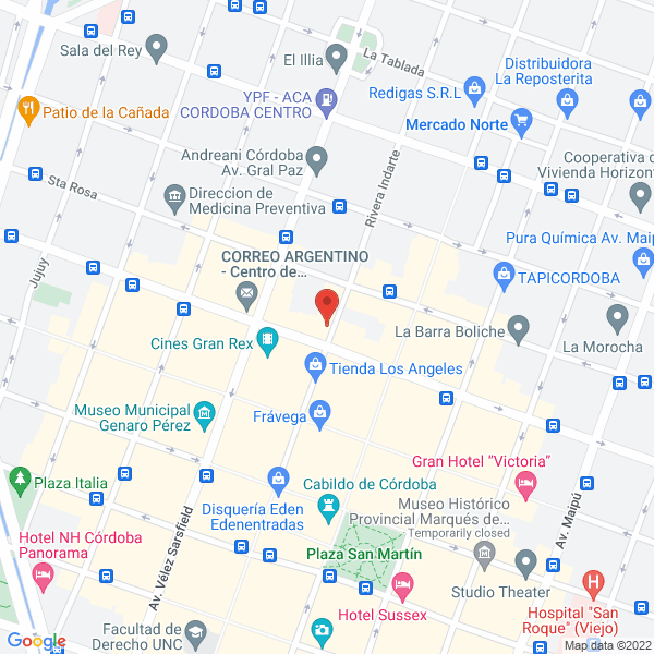 Map of Allende Estudio Juridico