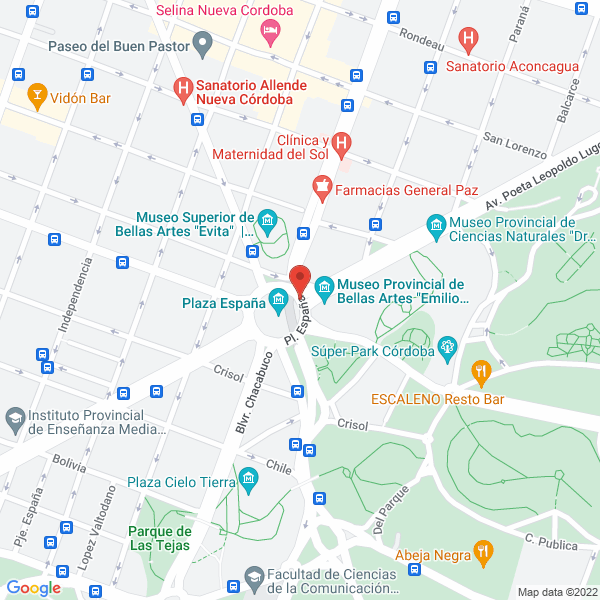 Map of Blanco & Damia Abogados