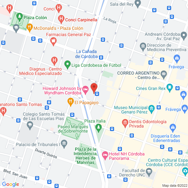 Map of Estudio Carraza Rossi Carranza